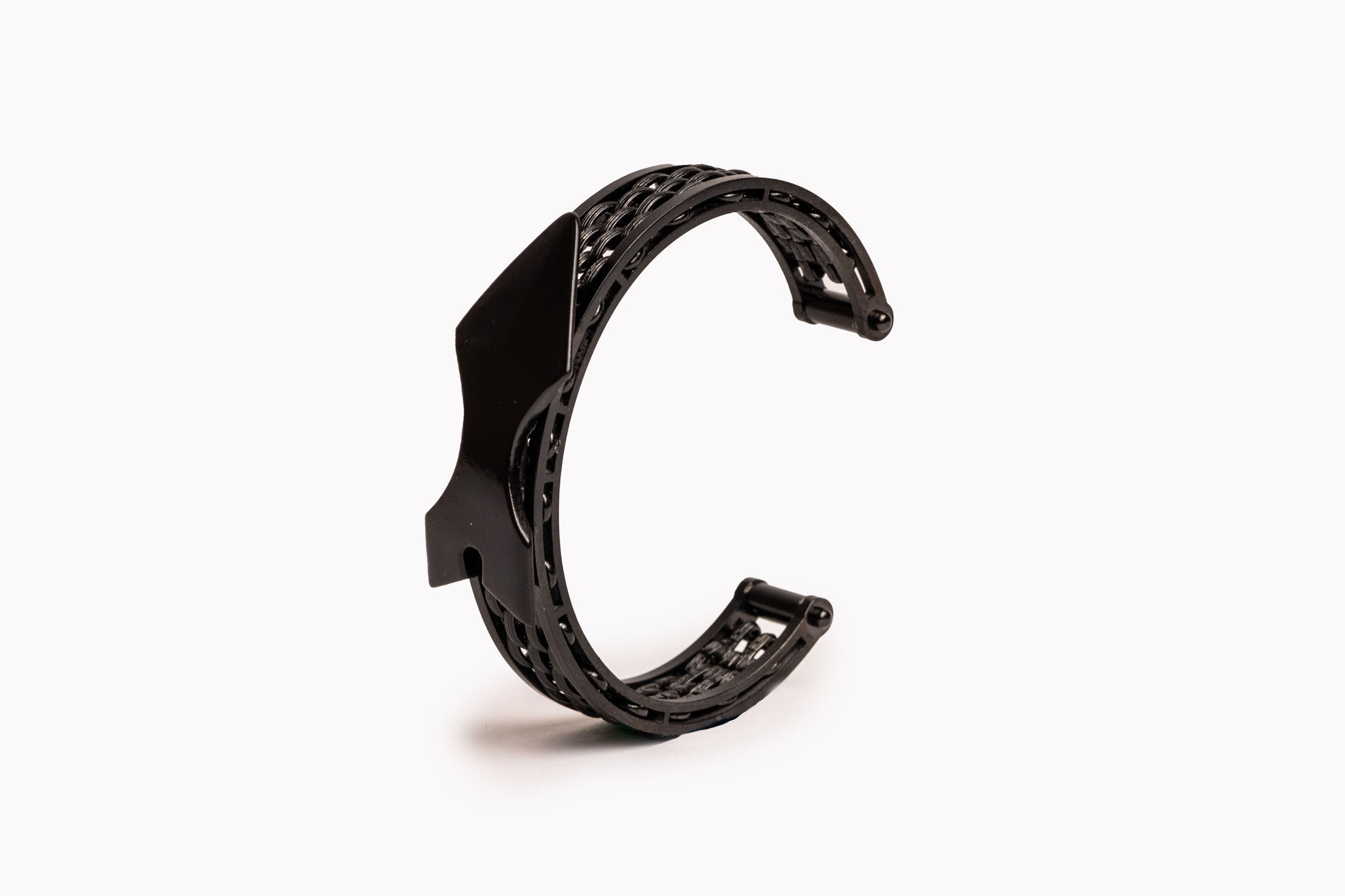 Black Open Cuff 