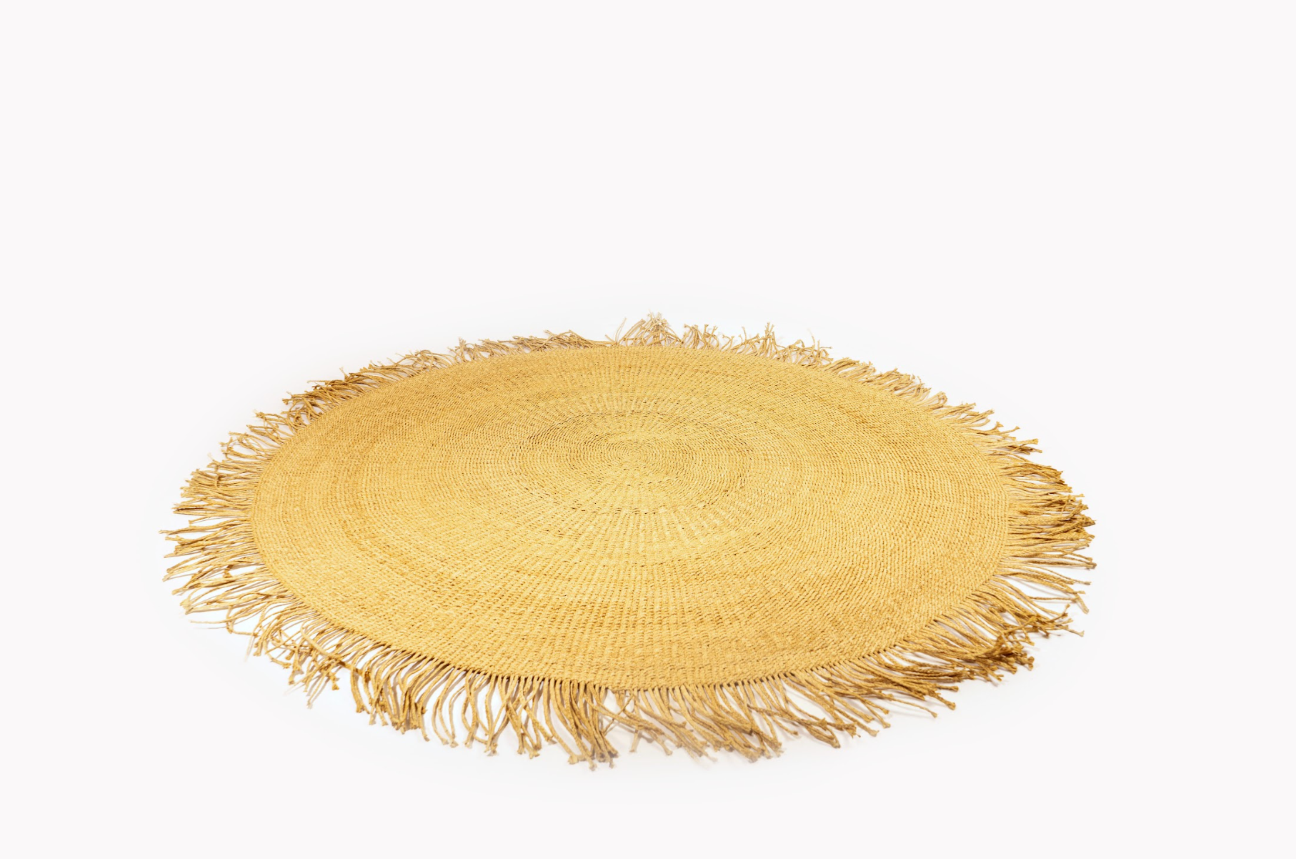 Corn Husk Round Mat 